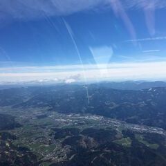Verortung via Georeferenzierung der Kamera: Aufgenommen in der Nähe von Leoben, 8700 Leoben, Österreich in 2700 Meter